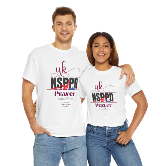 NSPPD UK Prayer Conference Unisex Heavy Cotton Tee,