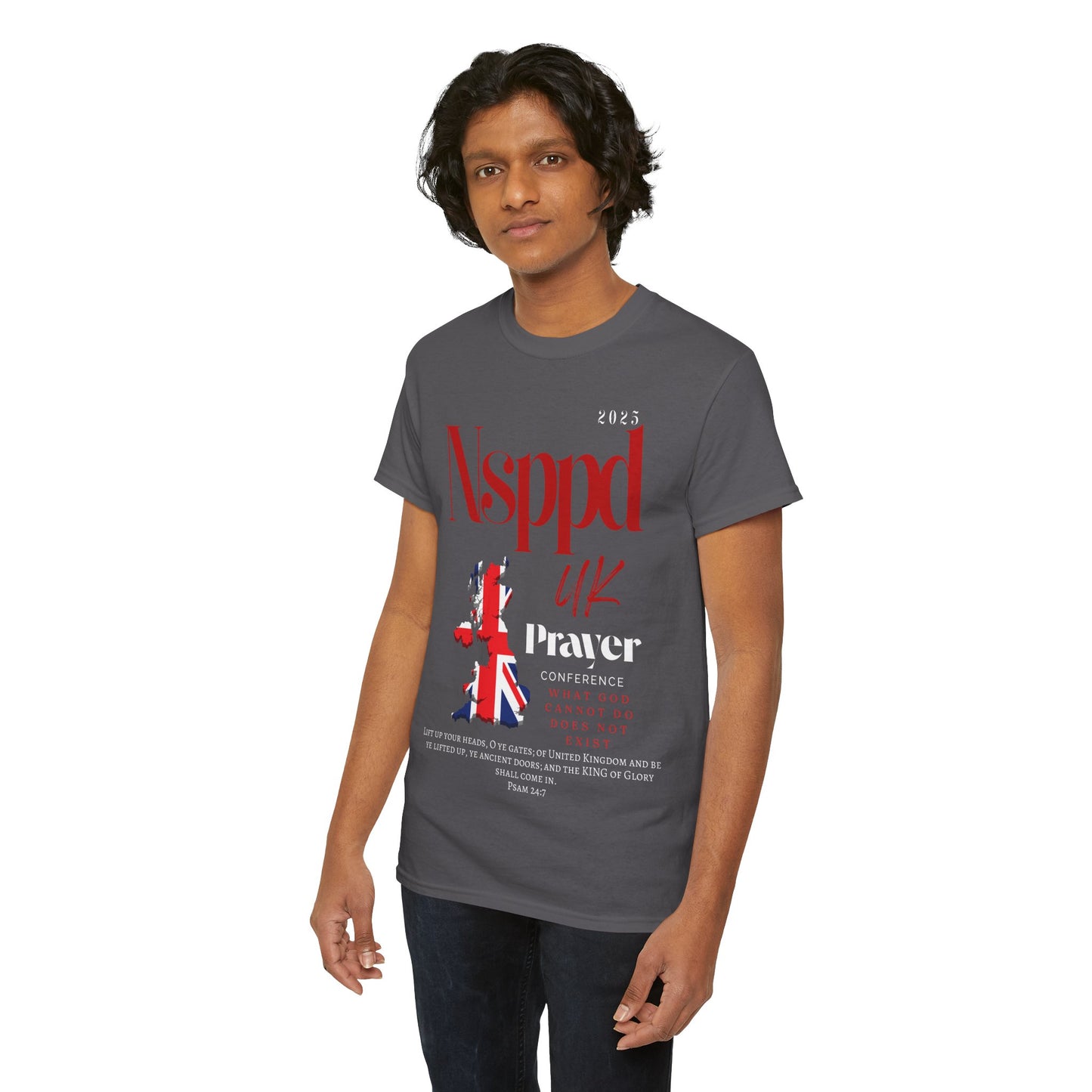 NSPPD UK Prayer Conference Unisex Heavy Cotton Tee