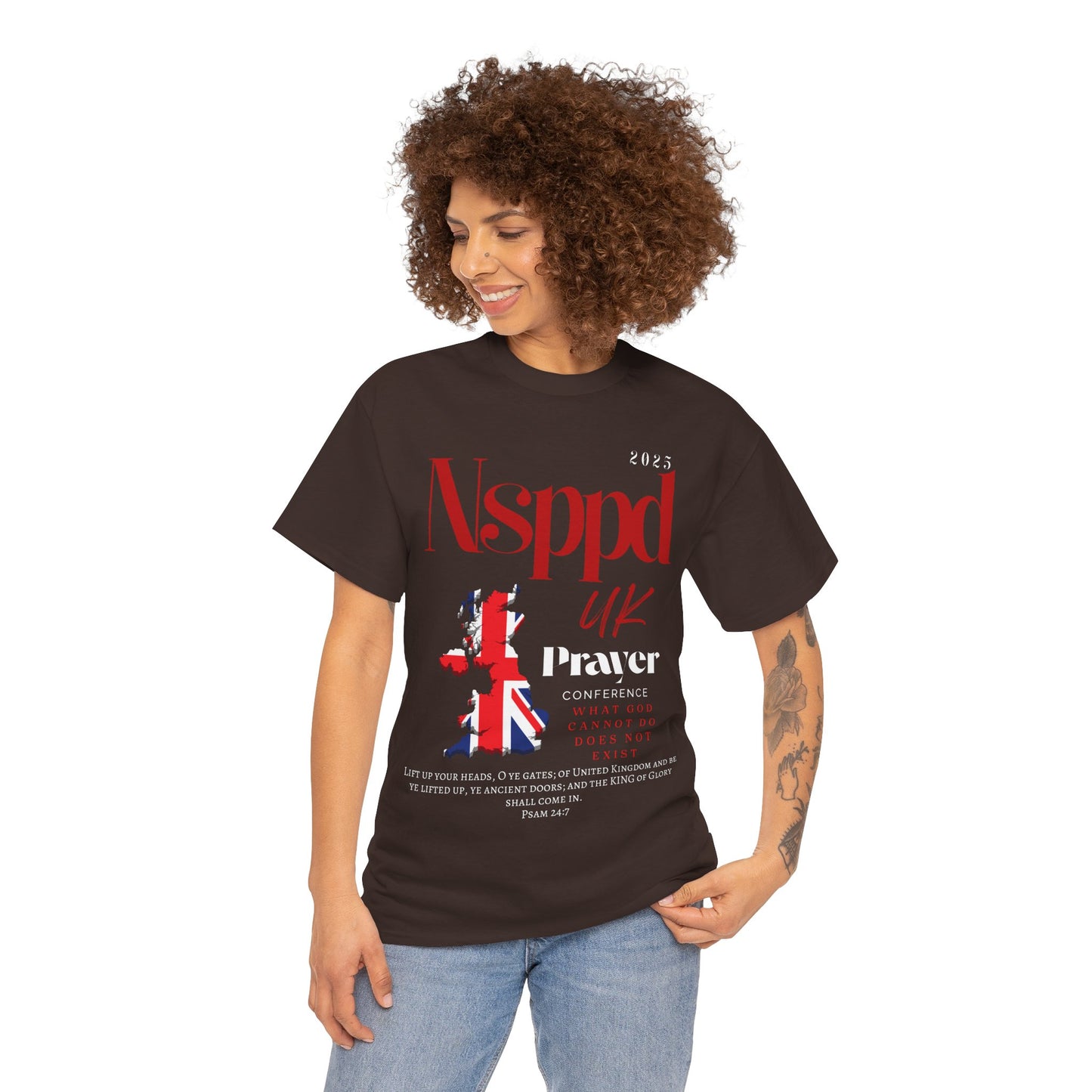 NSPPD UK Prayer Conference Unisex Heavy Cotton Tee