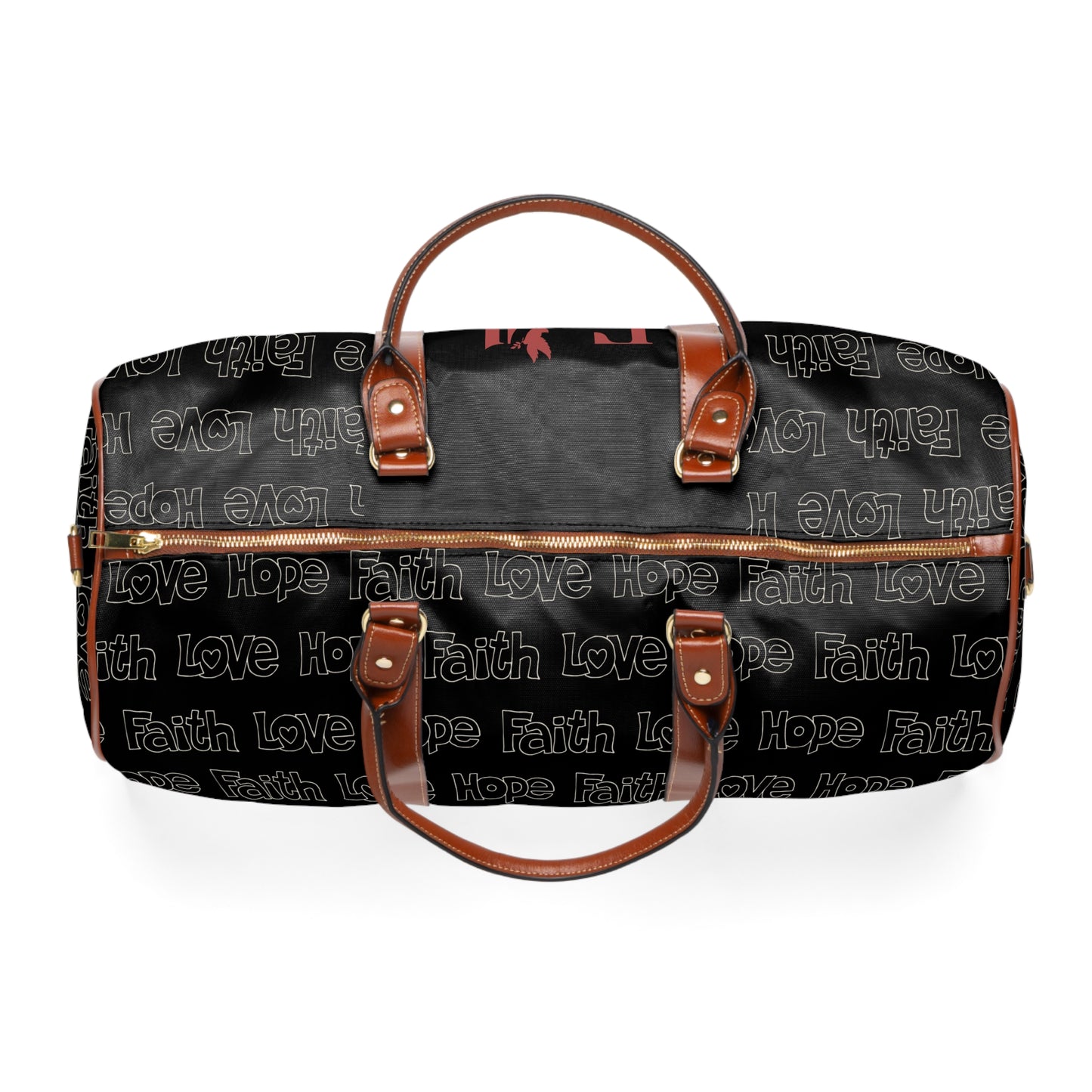 Faith That Speaks Waterproof Travel Bag