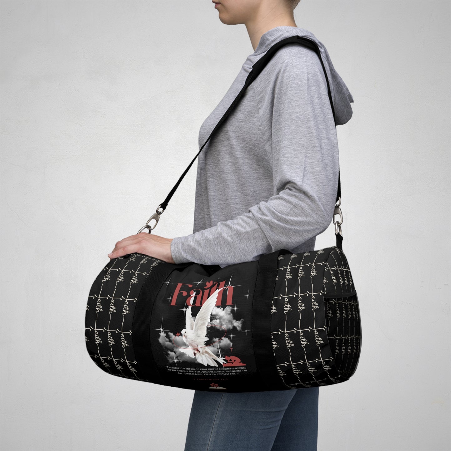 Faith That Speaks Duffel Bag
