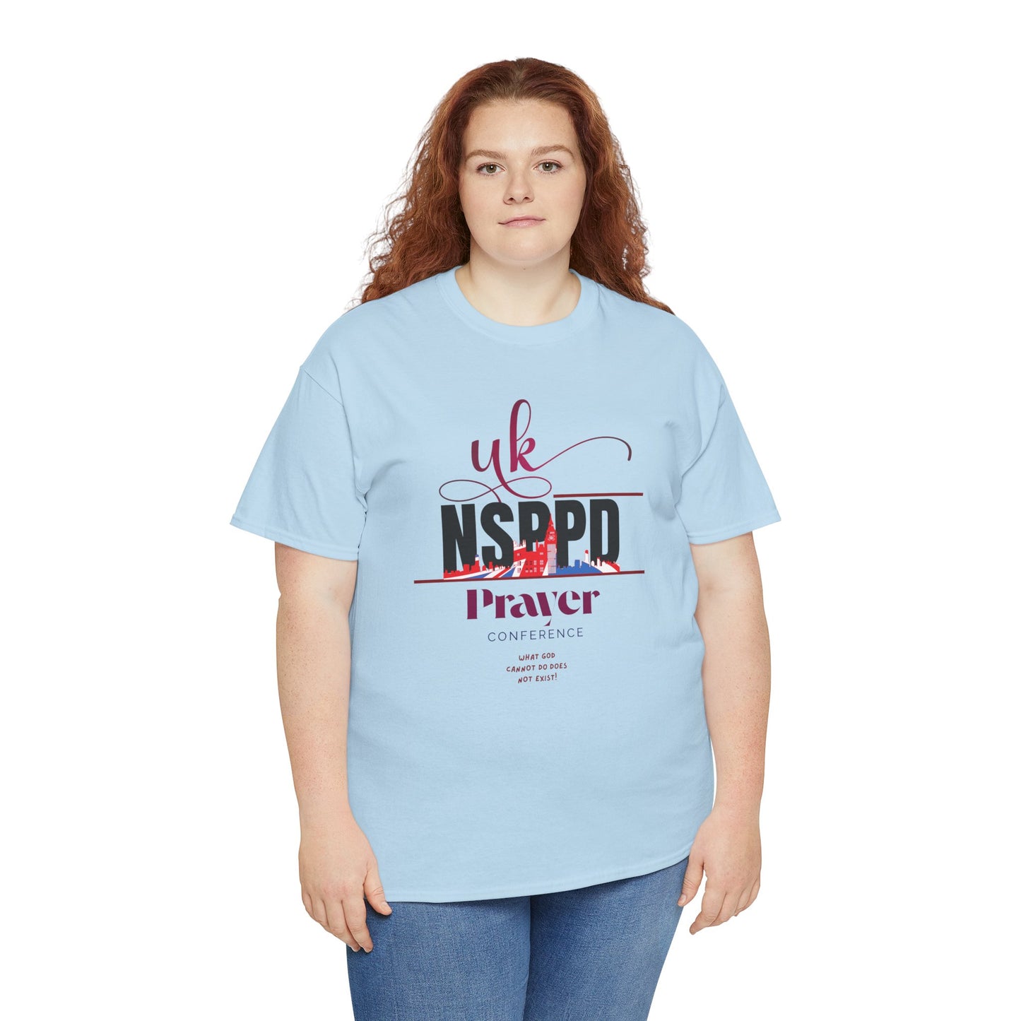 NSPPD UK Prayer Conference Unisex Heavy Cotton Tee,