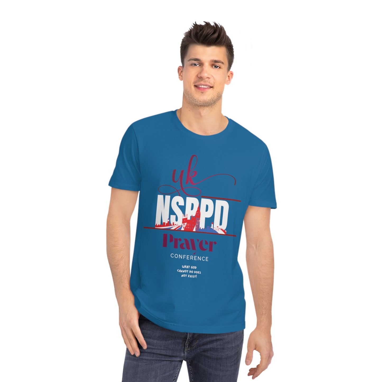 NSPPD UK Prayer Conference – Unisex Organic Rocker T-Shirt
