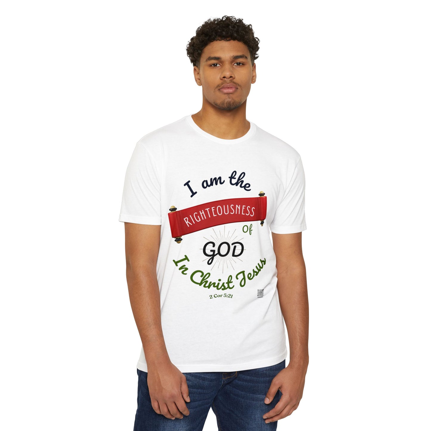 “I Am the Righteousness of God in Christ Jesus” Tee – 2 Corinthians 5:21