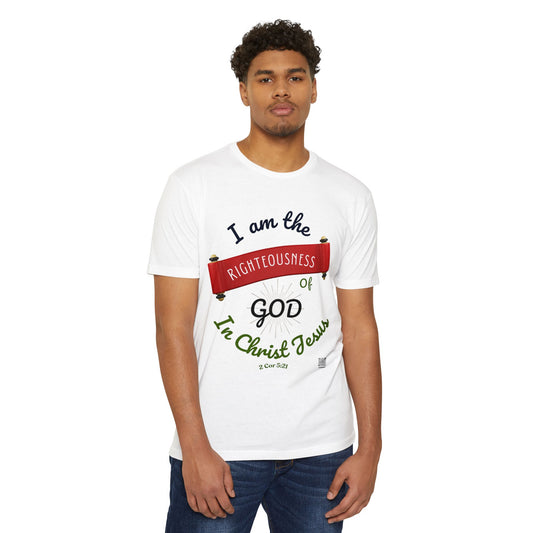 “I Am the Righteousness of God in Christ Jesus” Tee – 2 Corinthians 5:21