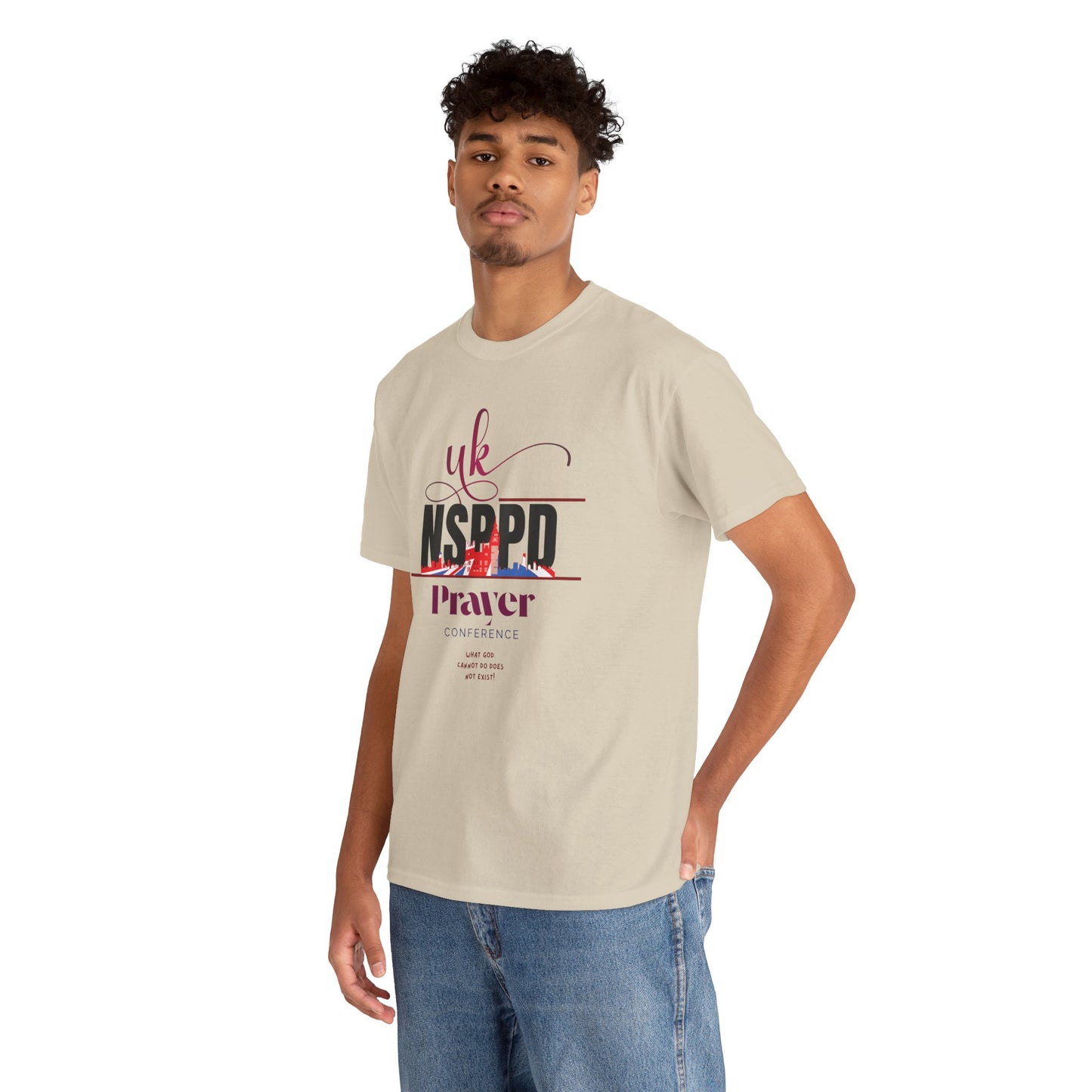 NSPPD UK Prayer Conference Unisex Heavy Cotton Tee,