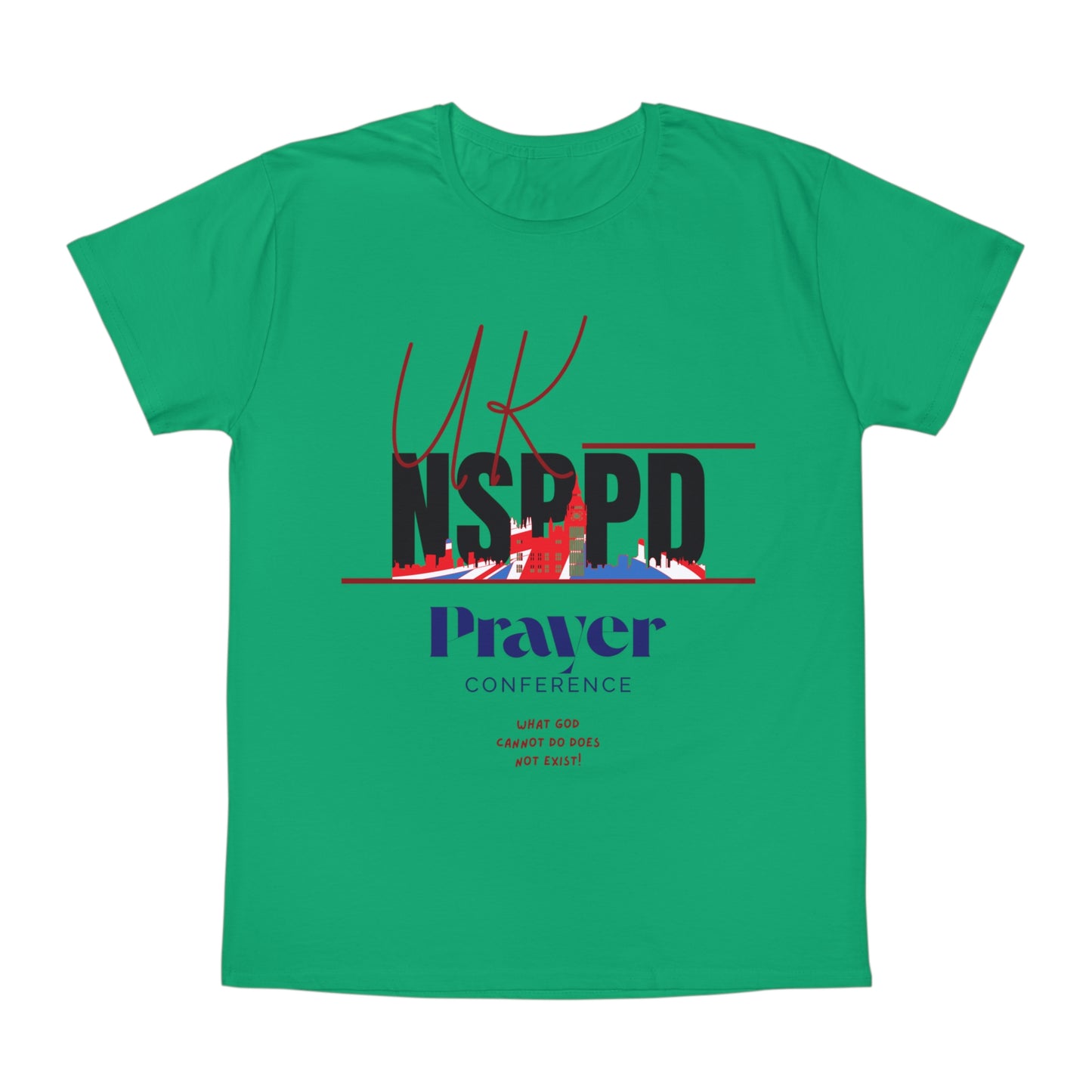 NSPPD UK Prayer Conference 2025 – Official Unisex Rocker T-Shirt