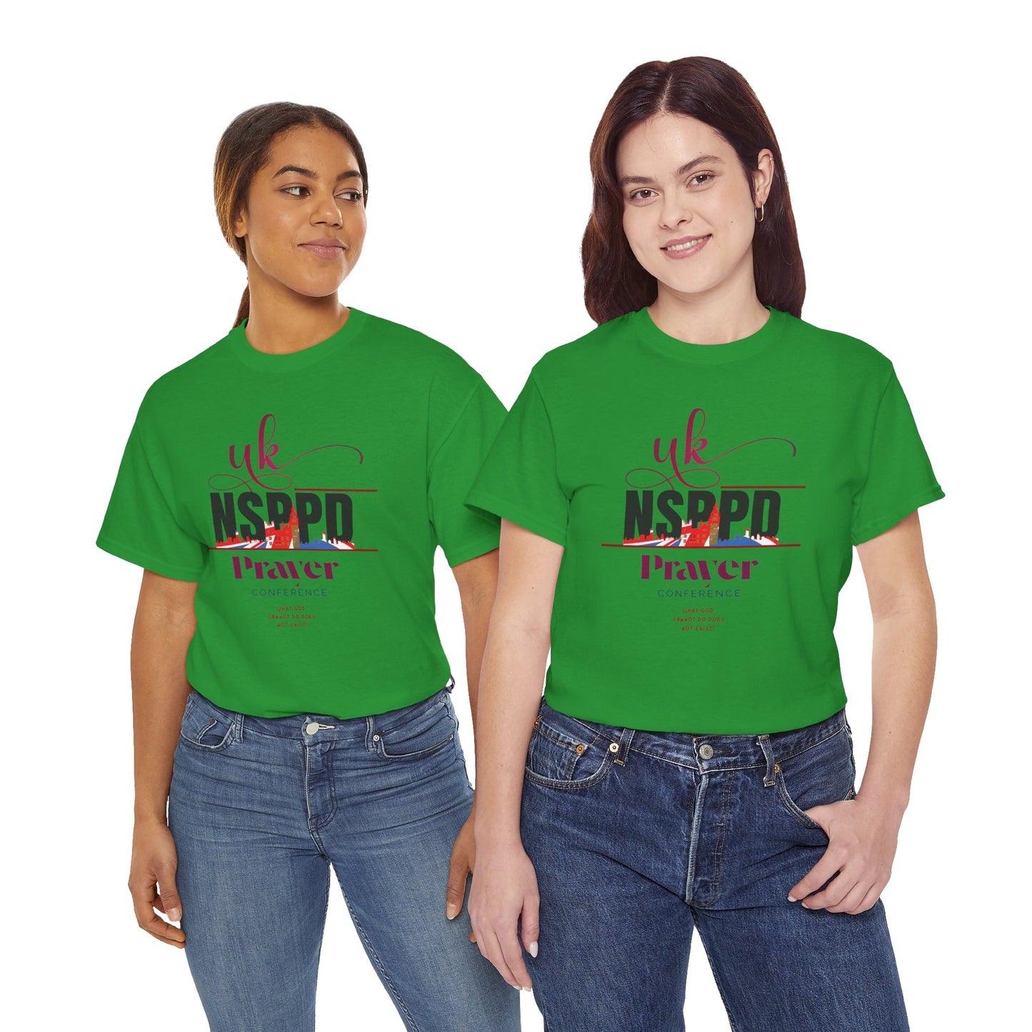 NSPPD UK Prayer Conference Unisex Heavy Cotton Tee,