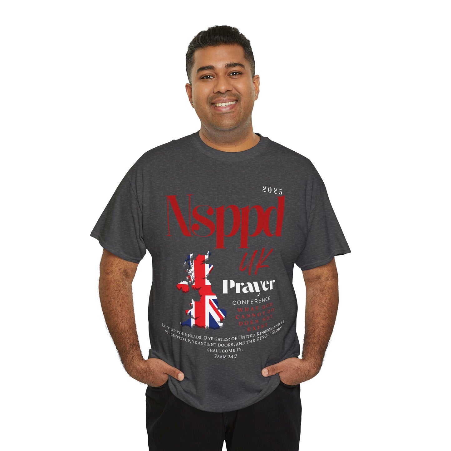 NSPPD UK Prayer Conference Unisex Heavy Cotton Tee
