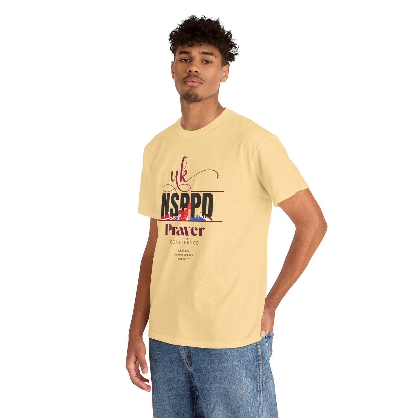 NSPPD UK Prayer Conference Unisex Heavy Cotton Tee,