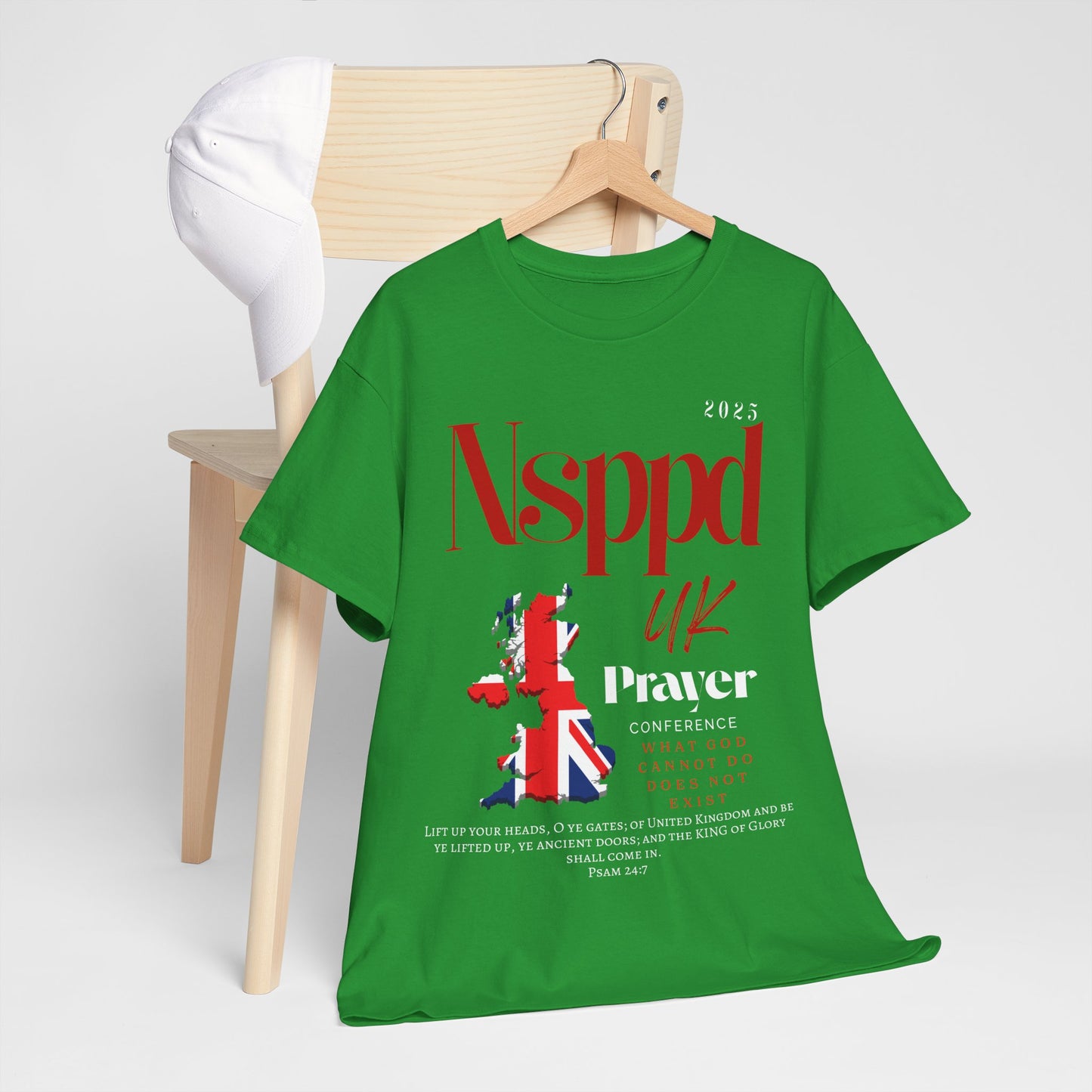 NSPPD UK Prayer Conference Unisex Heavy Cotton Tee