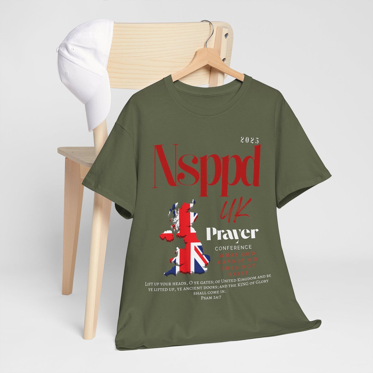 NSPPD UK Prayer Conference Unisex Heavy Cotton Tee