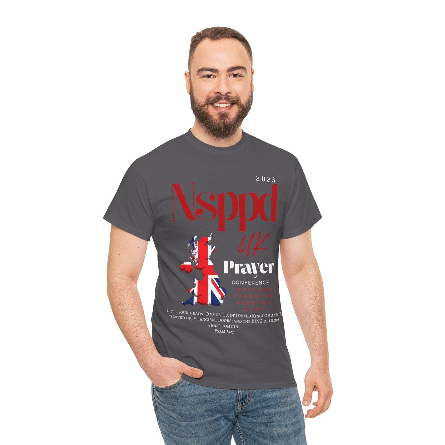 NSPPD UK Prayer Conference Unisex Heavy Cotton Tee
