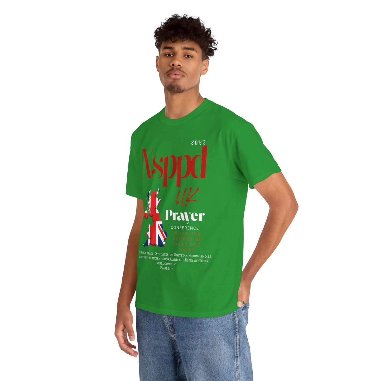NSPPD UK Prayer Conference Unisex Heavy Cotton Tee