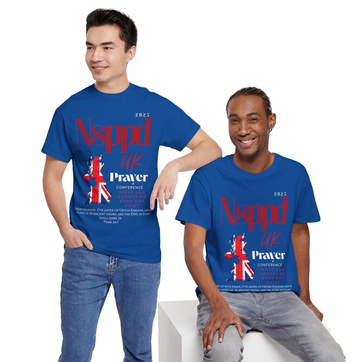 NSPPD UK Prayer Conference Unisex Heavy Cotton Tee