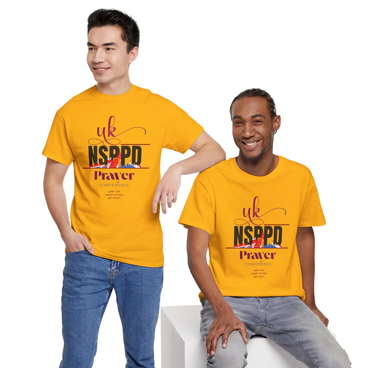 NSPPD UK Prayer Conference Unisex Heavy Cotton Tee,