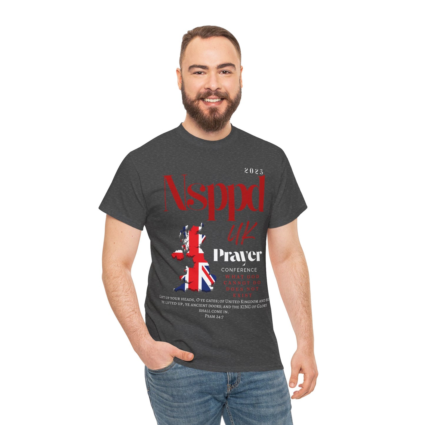 NSPPD UK Prayer Conference Unisex Heavy Cotton Tee