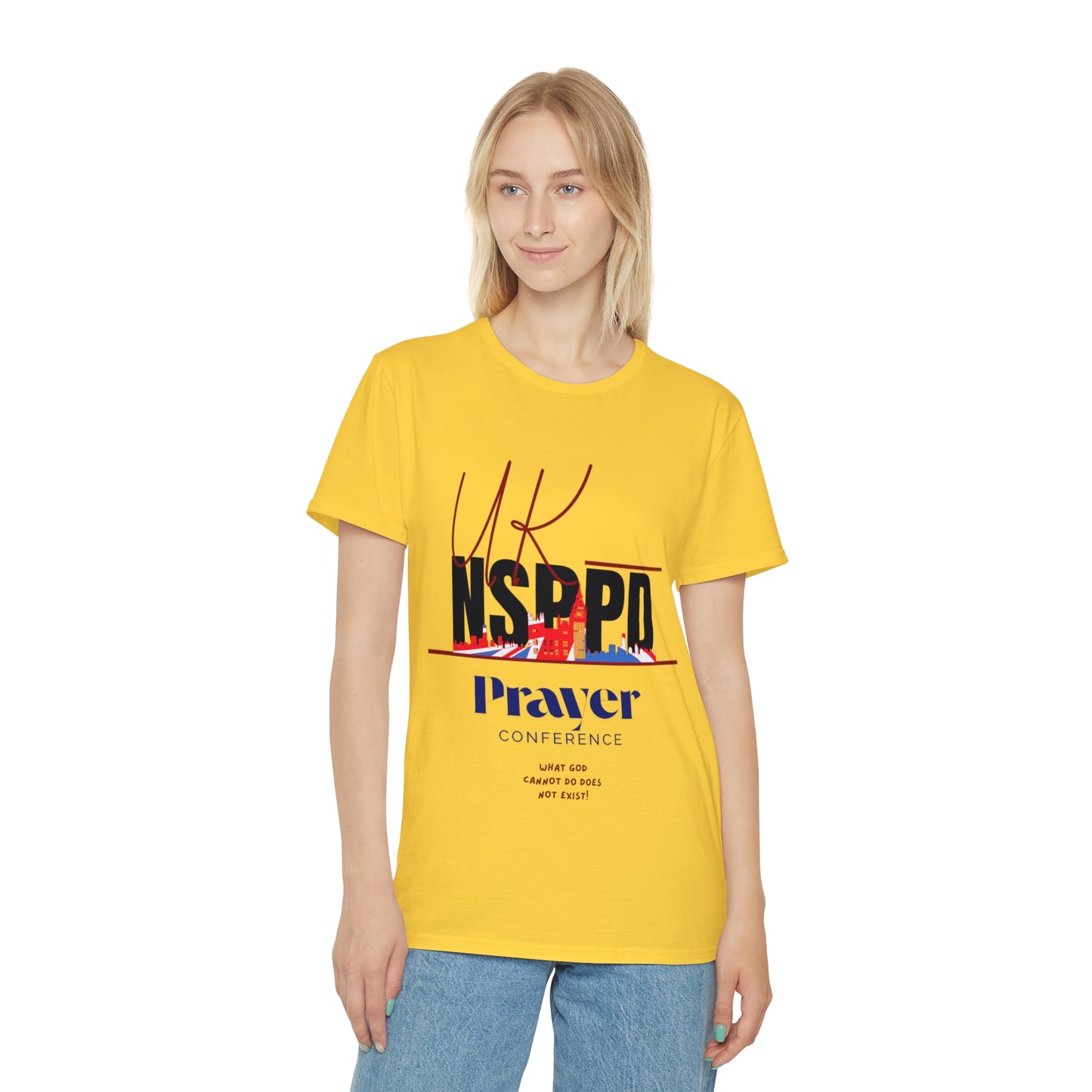 NSPPD UK Prayer Conference 2025 – Official Unisex Rocker T-Shirt