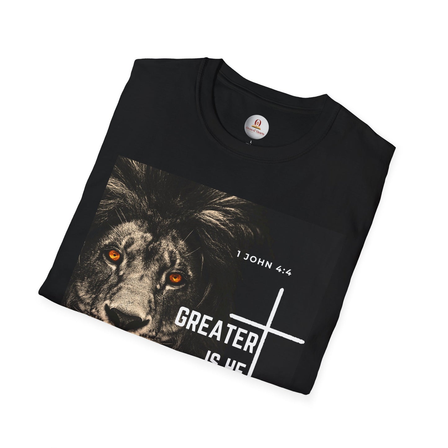 Greater is HE than he Unisex Softstyle T-Shirt