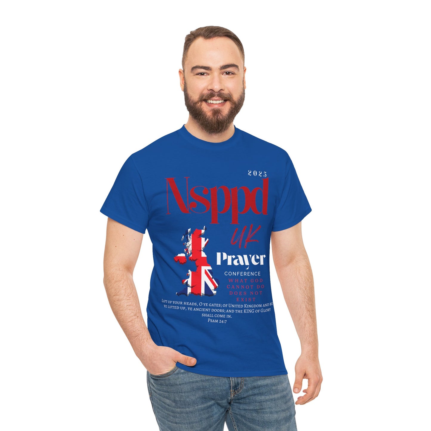 NSPPD UK Prayer Conference Unisex Heavy Cotton Tee