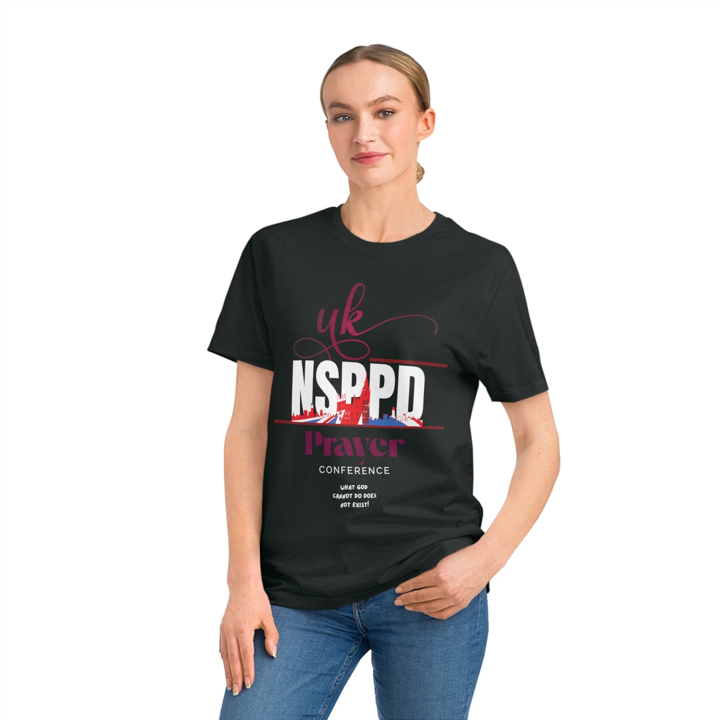 NSPPD UK Prayer Conference – Unisex Organic Rocker T-Shirt