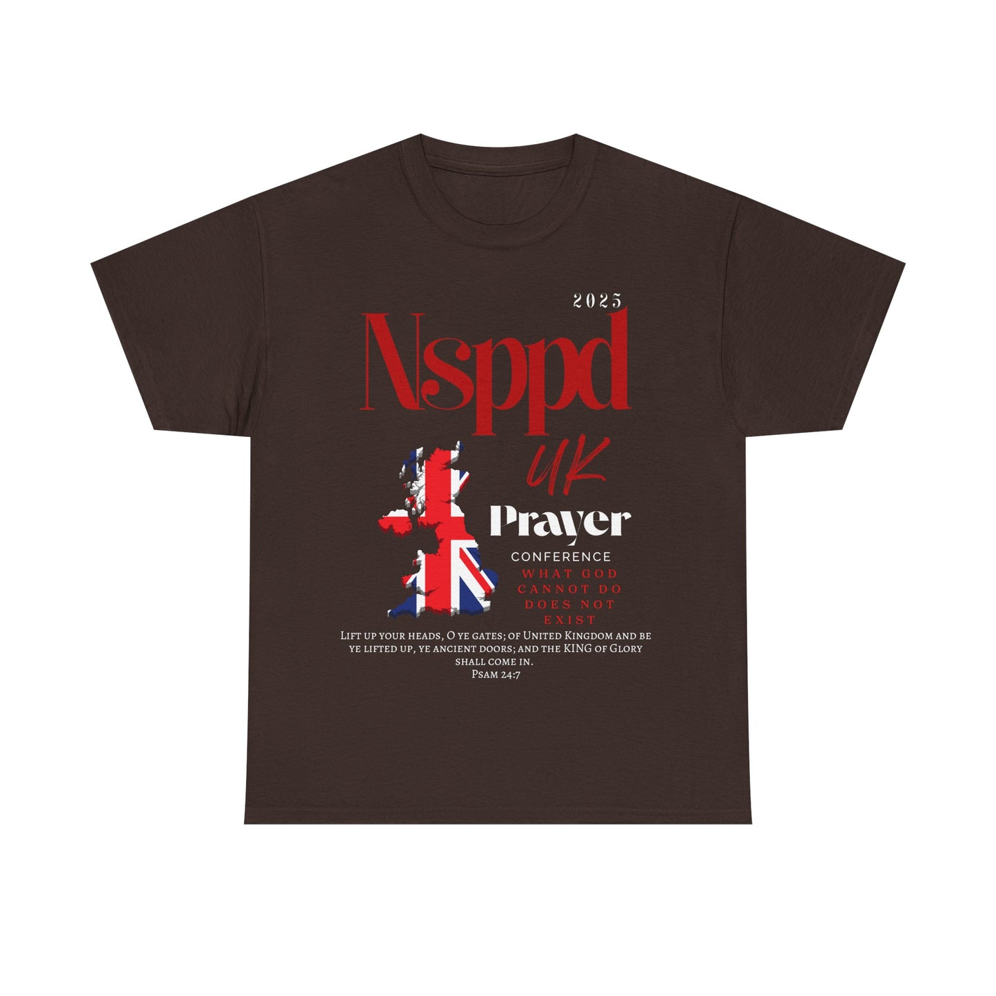 NSPPD UK Prayer Conference Unisex Heavy Cotton Tee