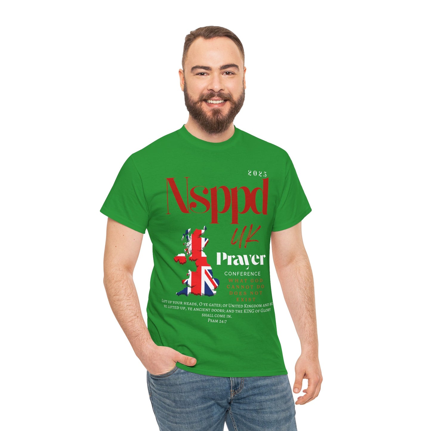 NSPPD UK Prayer Conference Unisex Heavy Cotton Tee