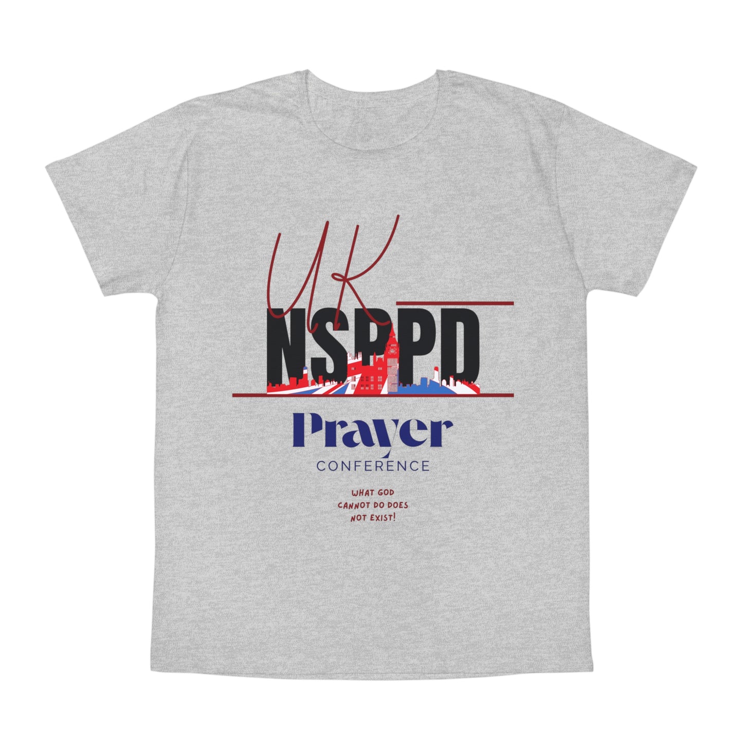 NSPPD UK Prayer Conference 2025 – Official Unisex Rocker T-Shirt