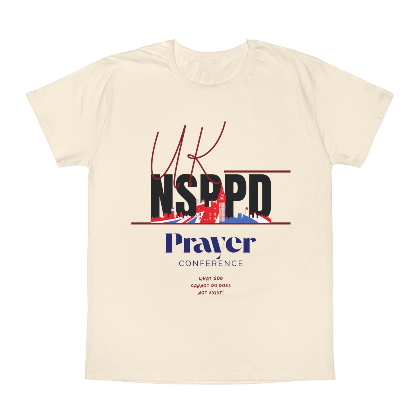 NSPPD UK Prayer Conference 2025 – Official Unisex Rocker T-Shirt