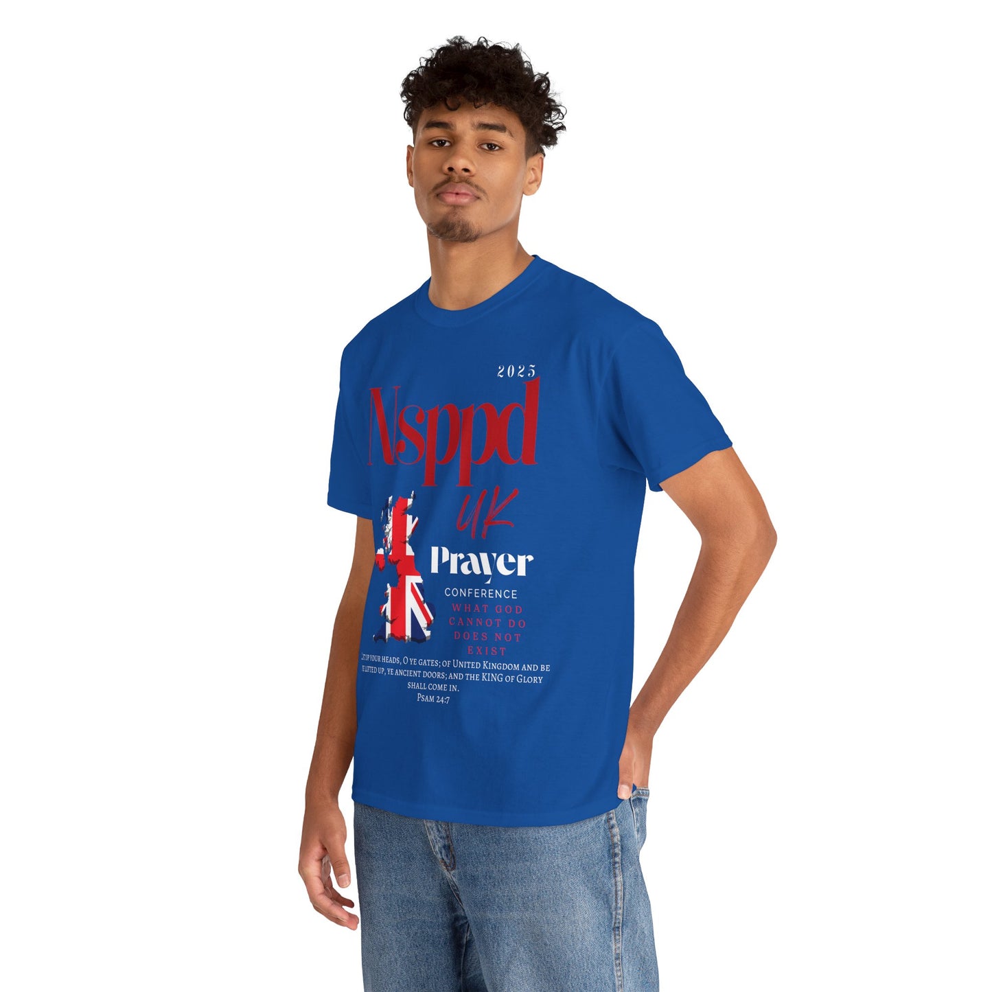 NSPPD UK Prayer Conference Unisex Heavy Cotton Tee