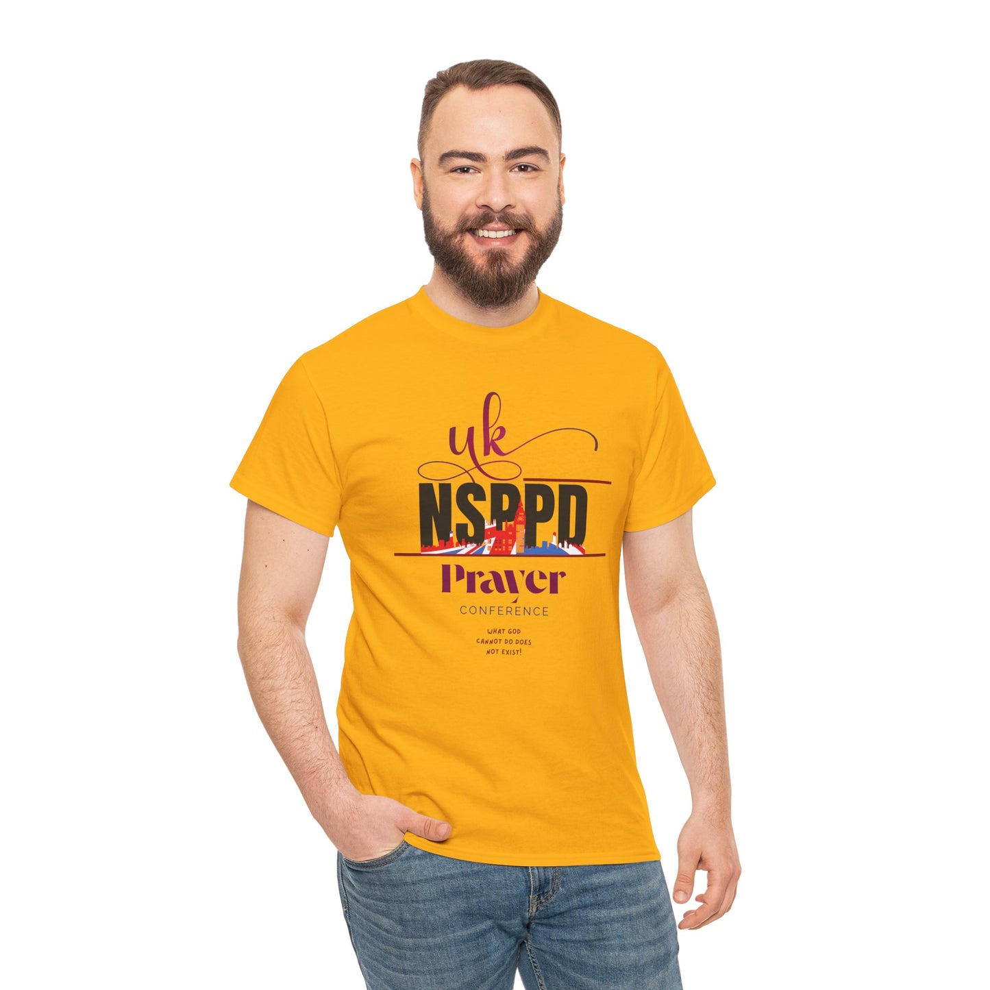 NSPPD UK Prayer Conference Unisex Heavy Cotton Tee,