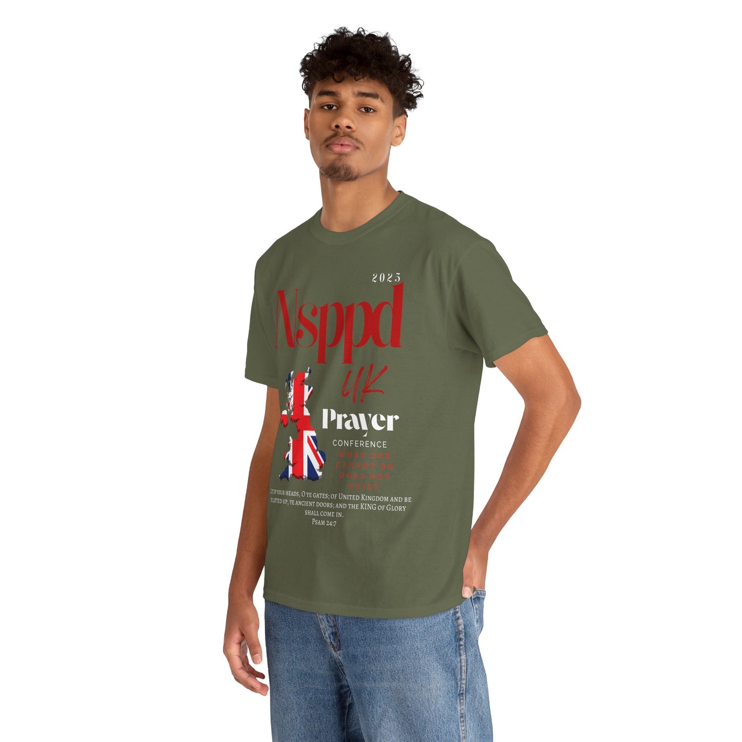 NSPPD UK Prayer Conference Unisex Heavy Cotton Tee