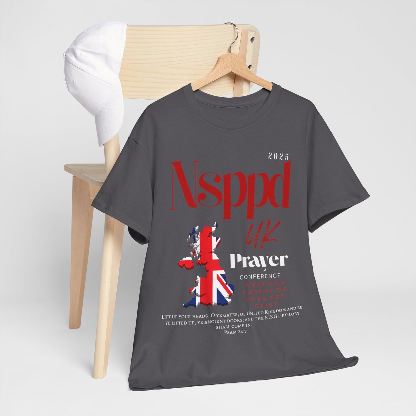 NSPPD UK Prayer Conference Unisex Heavy Cotton Tee