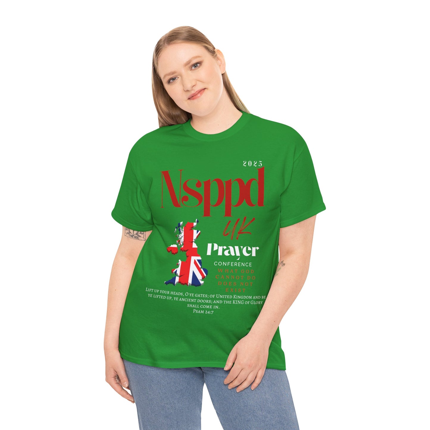 NSPPD UK Prayer Conference Unisex Heavy Cotton Tee