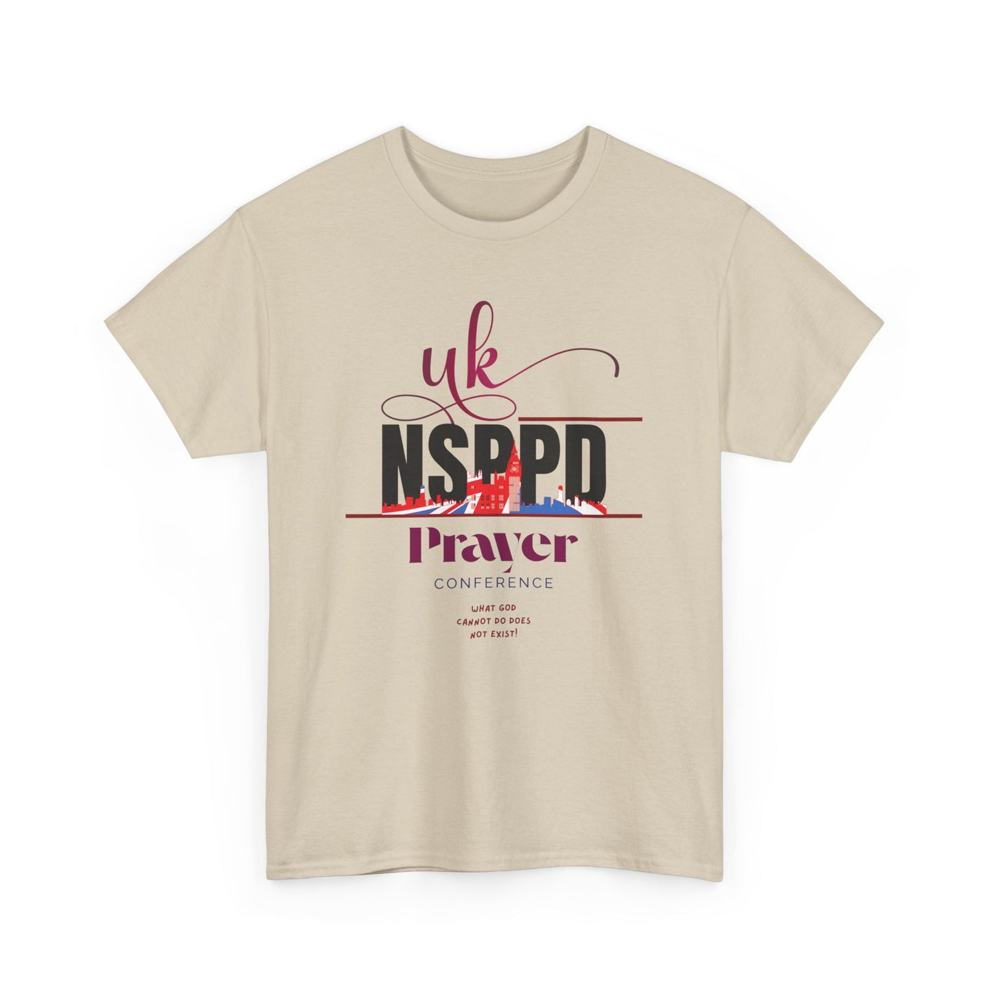 NSPPD UK Prayer Conference Unisex Heavy Cotton Tee,