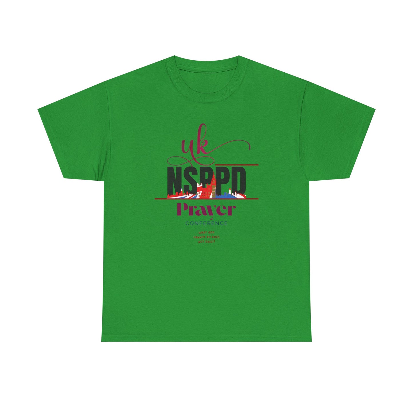 NSPPD UK Prayer Conference Unisex Heavy Cotton Tee,