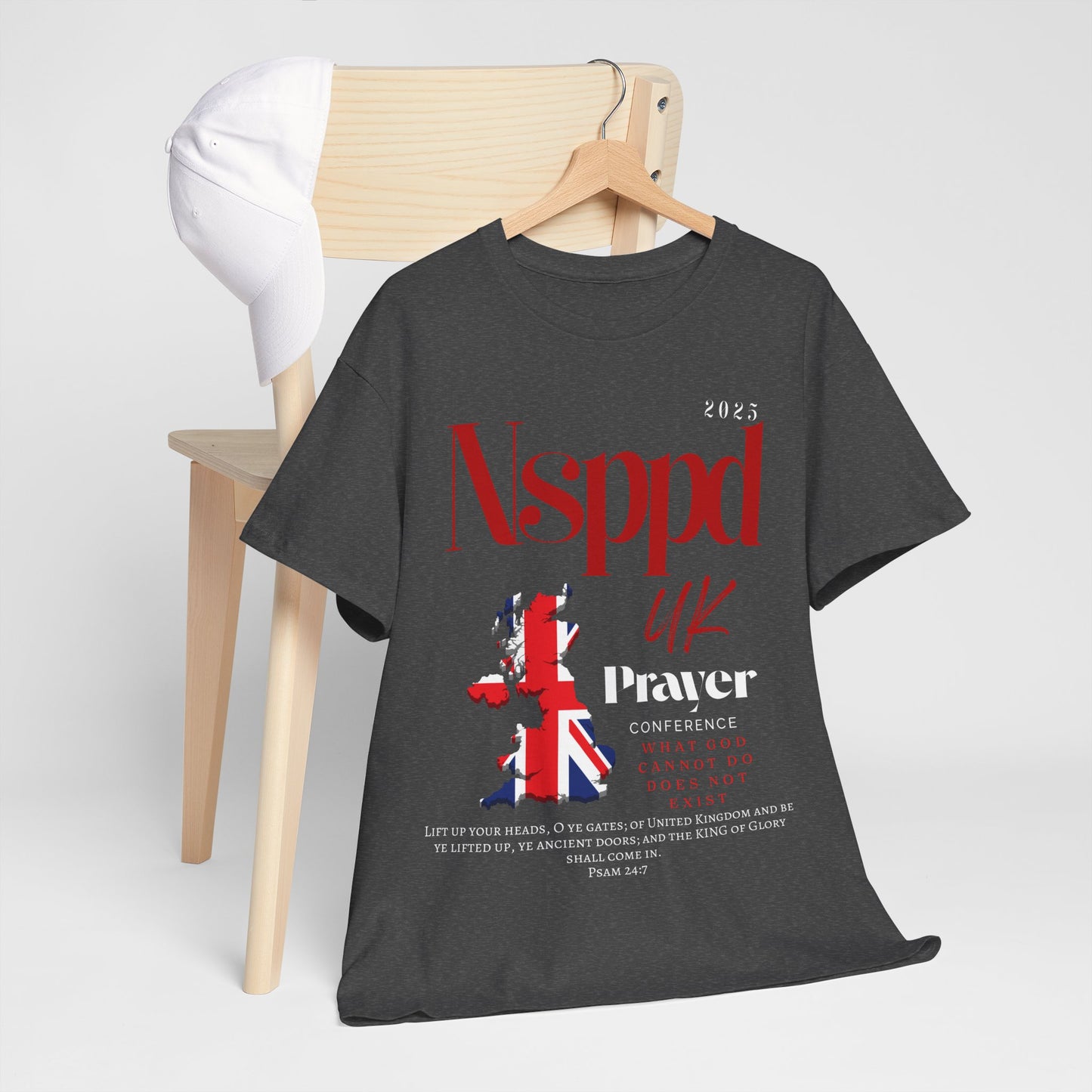 NSPPD UK Prayer Conference Unisex Heavy Cotton Tee