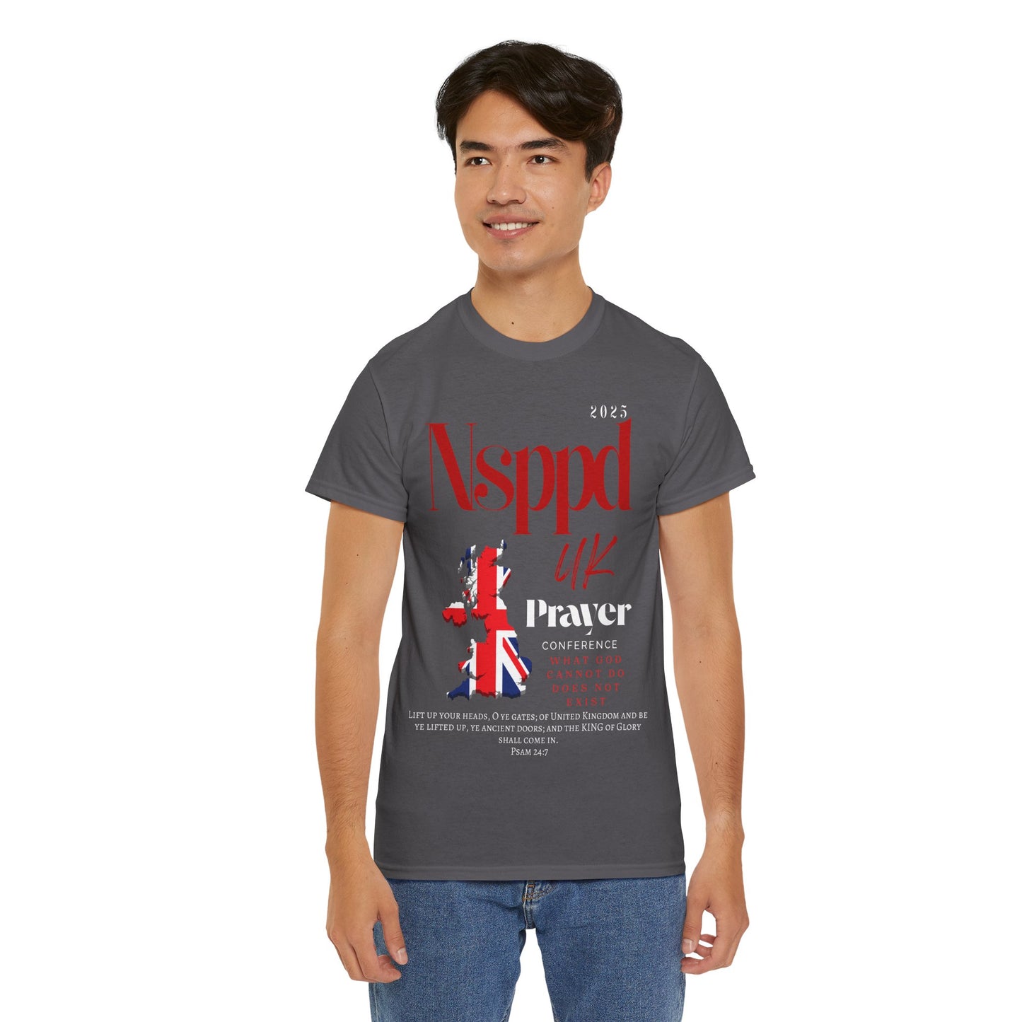 NSPPD UK Prayer Conference Unisex Heavy Cotton Tee