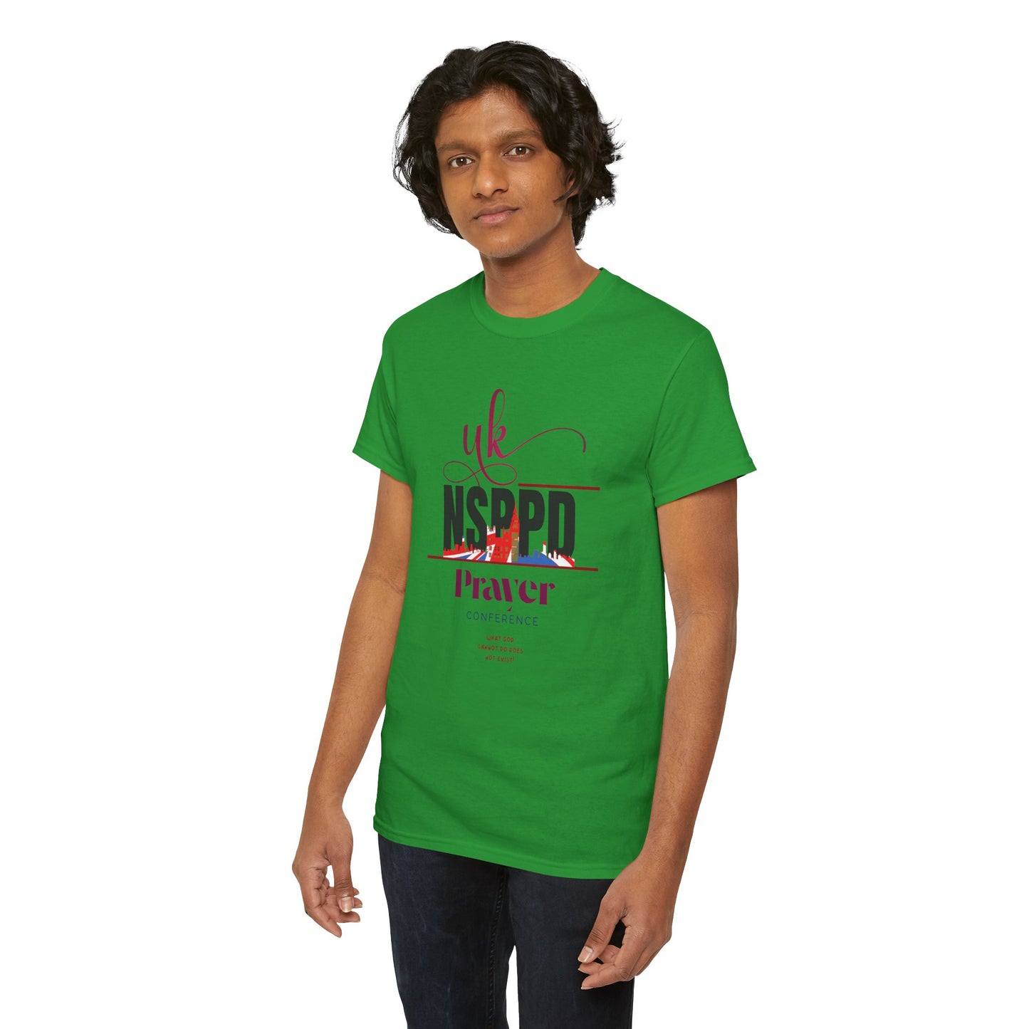 NSPPD UK Prayer Conference Unisex Heavy Cotton Tee,