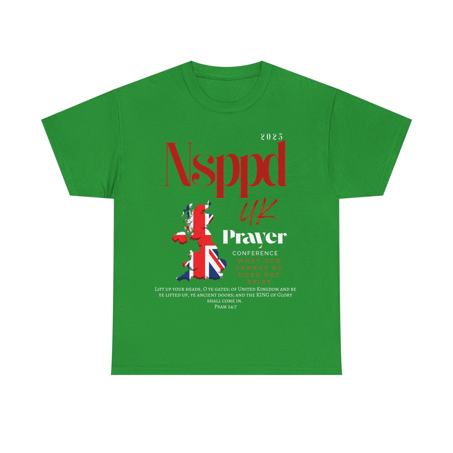 NSPPD UK Prayer Conference Unisex Heavy Cotton Tee