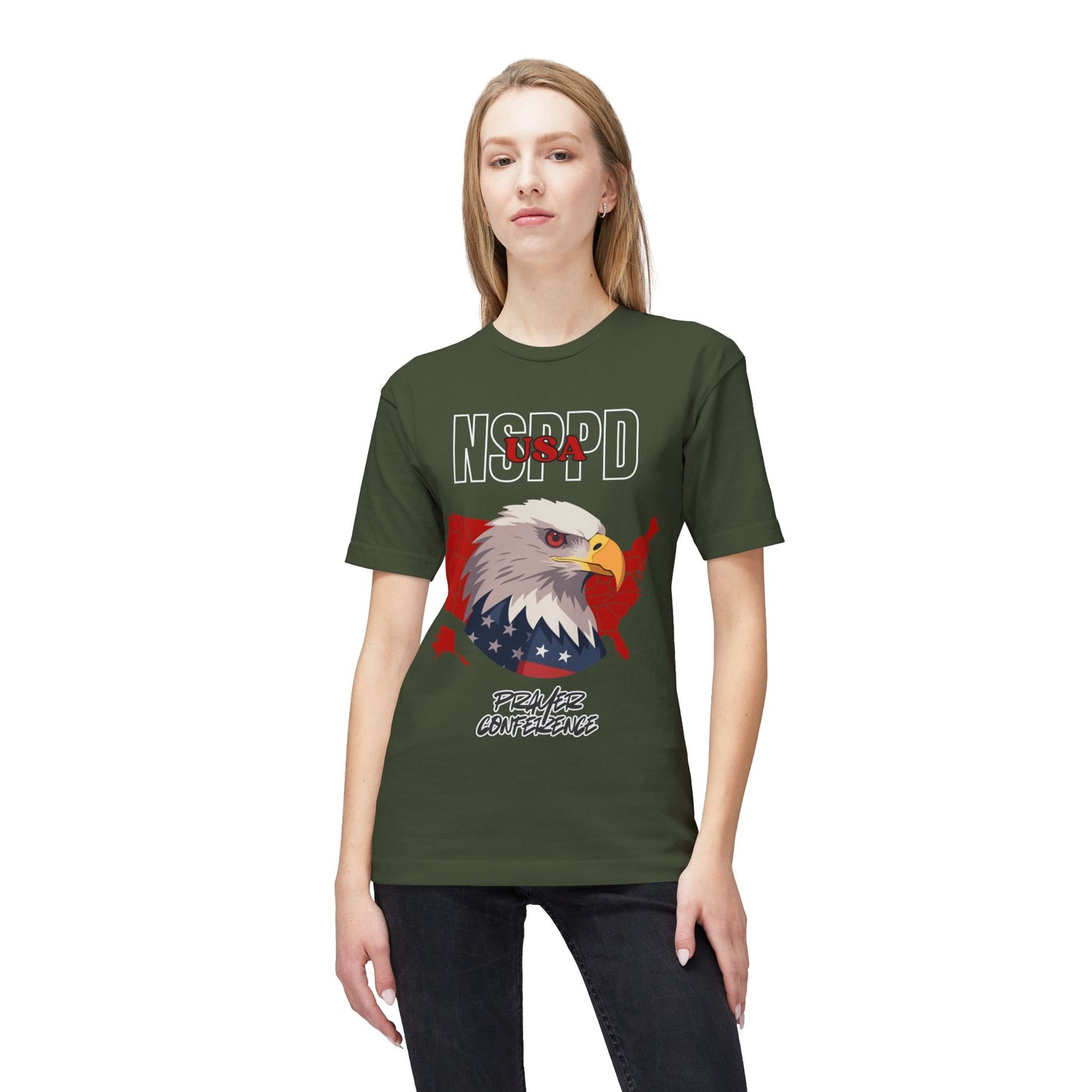 What God Cannot Do Does Not Exist" – Unisex Midweight T-shirt, Made in US