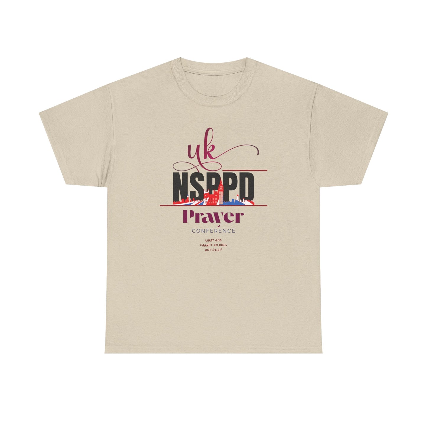 NSPPD UK Prayer Conference Unisex Heavy Cotton Tee,