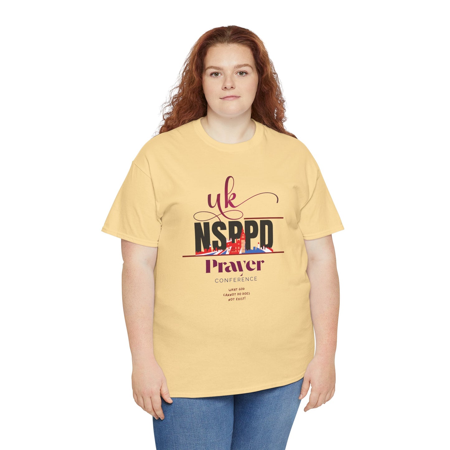 NSPPD UK Prayer Conference Unisex Heavy Cotton Tee,