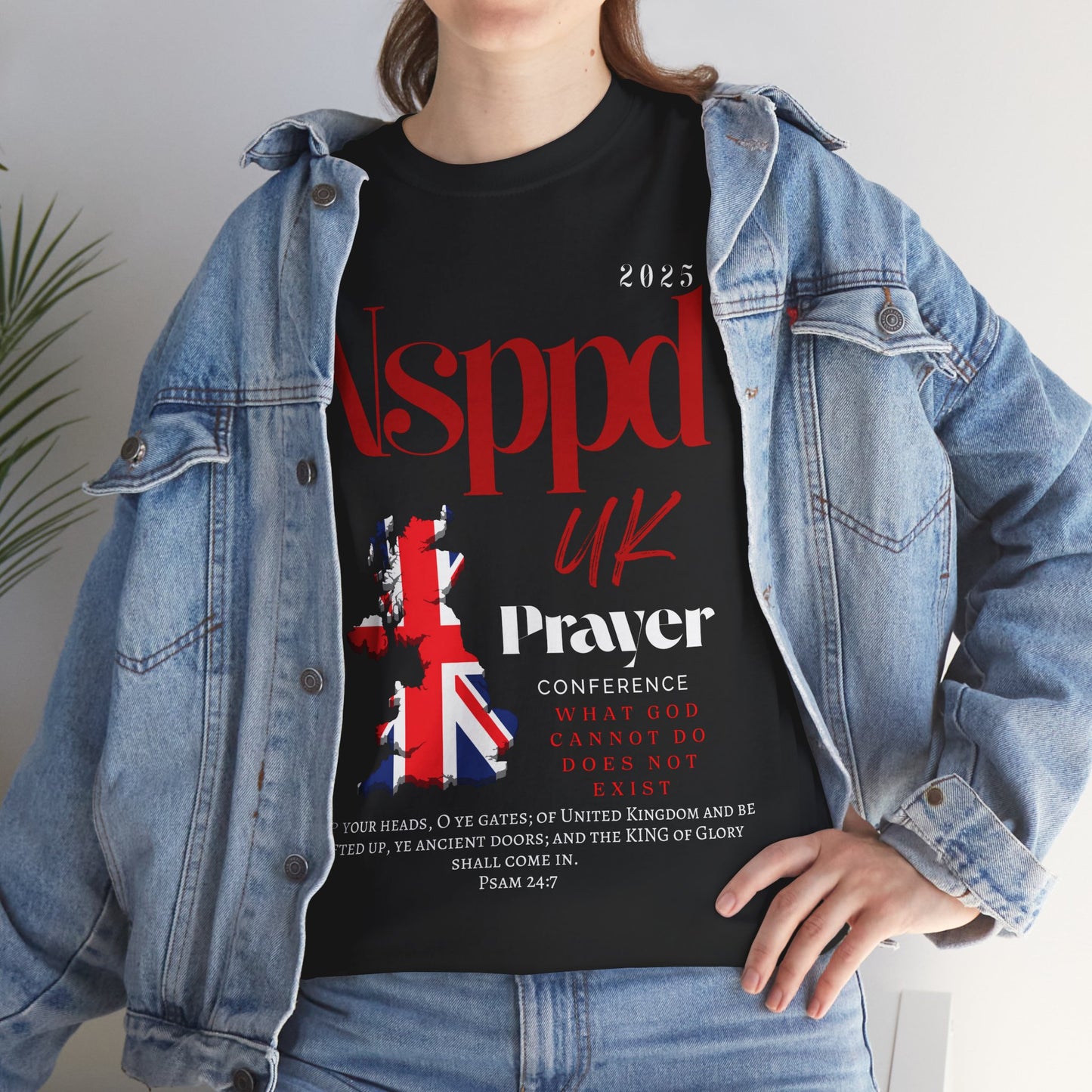 NSPPD UK Prayer Conference Unisex Heavy Cotton Tee