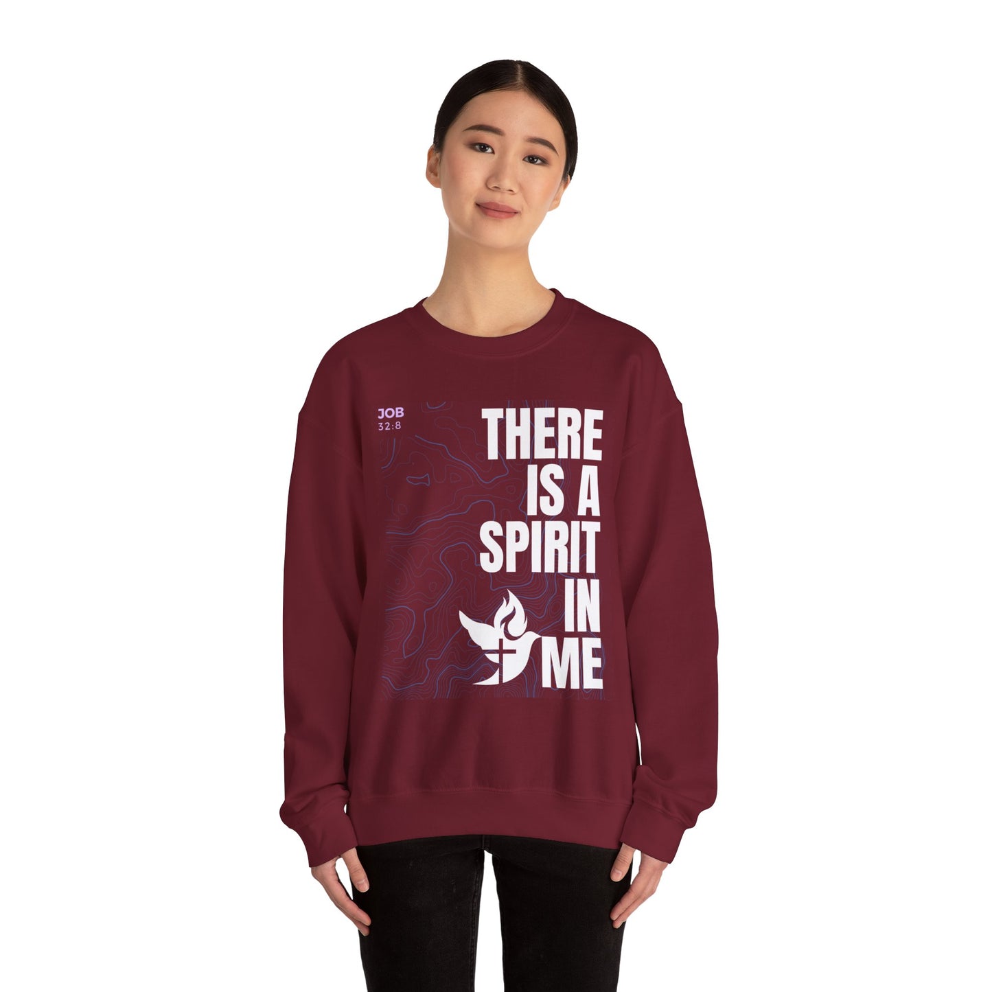 “Inspired by the Almighty” Unisex Heavy Blend™ Crewneck Sweatshirt