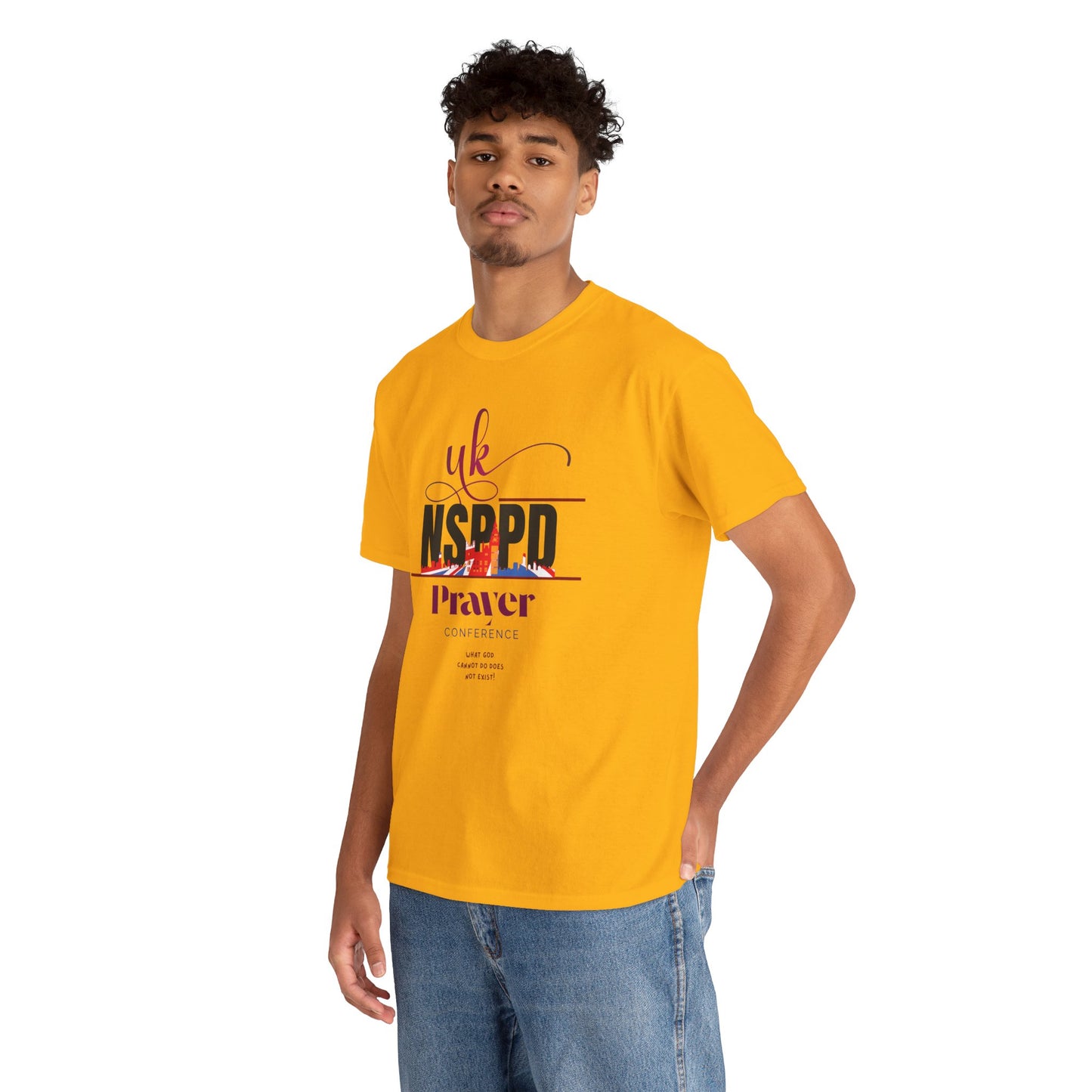 NSPPD UK Prayer Conference Unisex Heavy Cotton Tee,