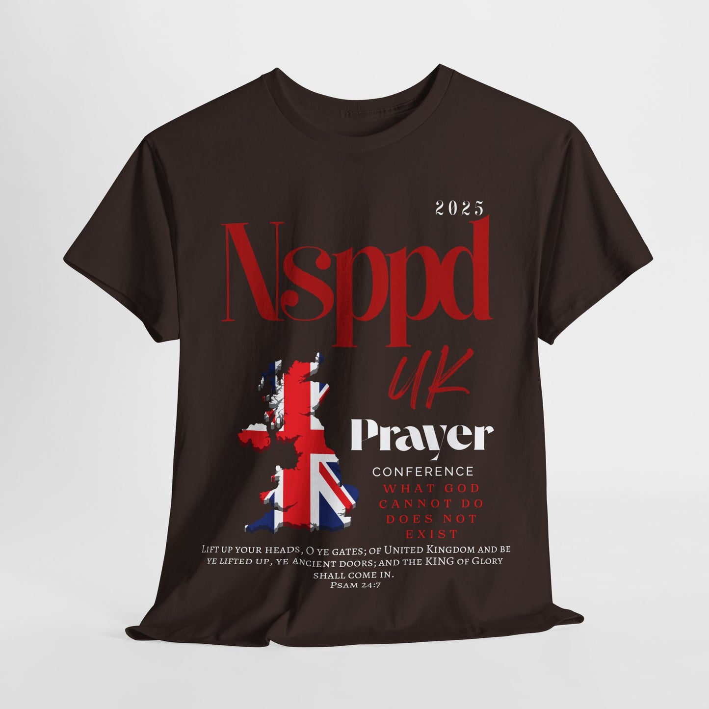 NSPPD UK Prayer Conference Unisex Heavy Cotton Tee