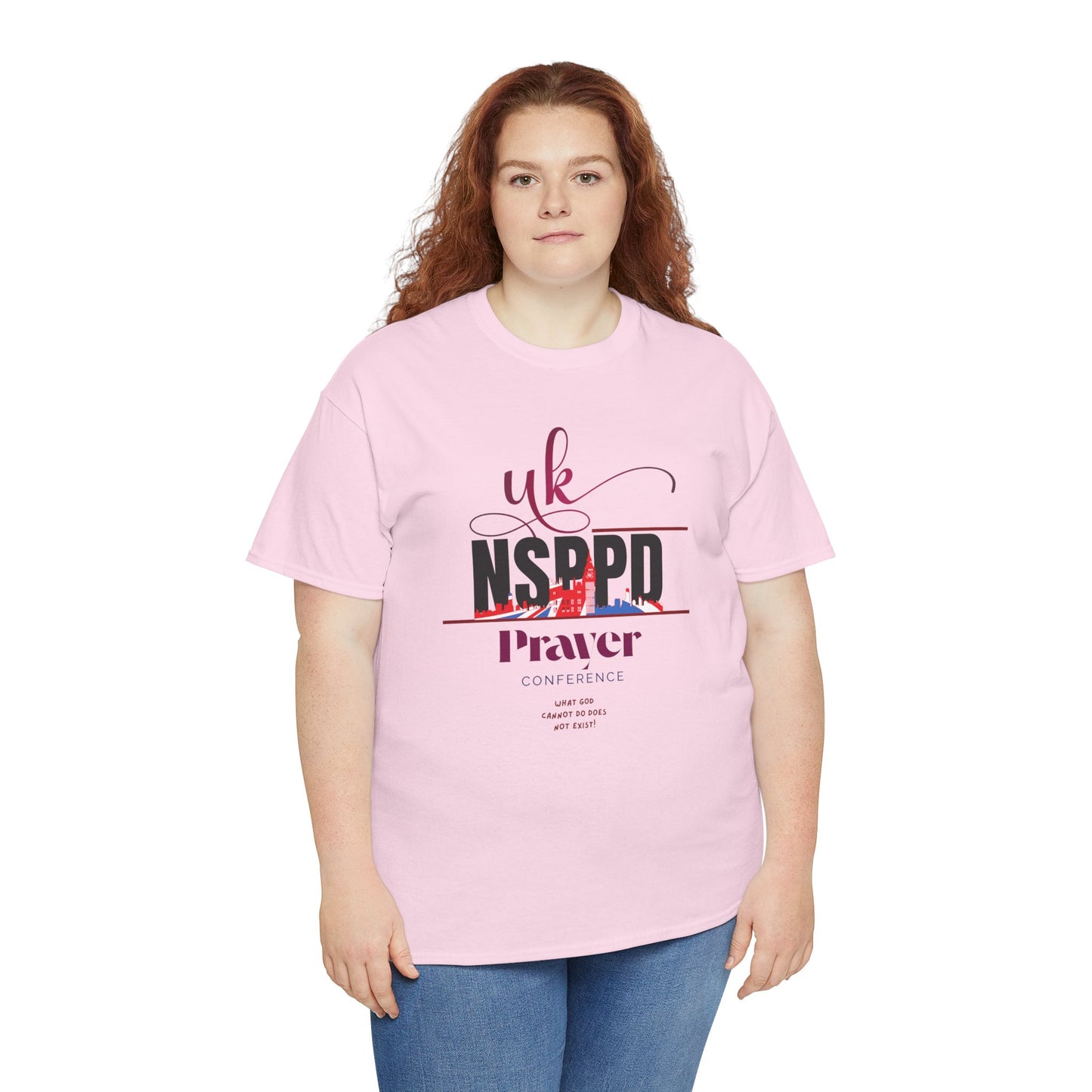 NSPPD UK Prayer Conference Unisex Heavy Cotton Tee,