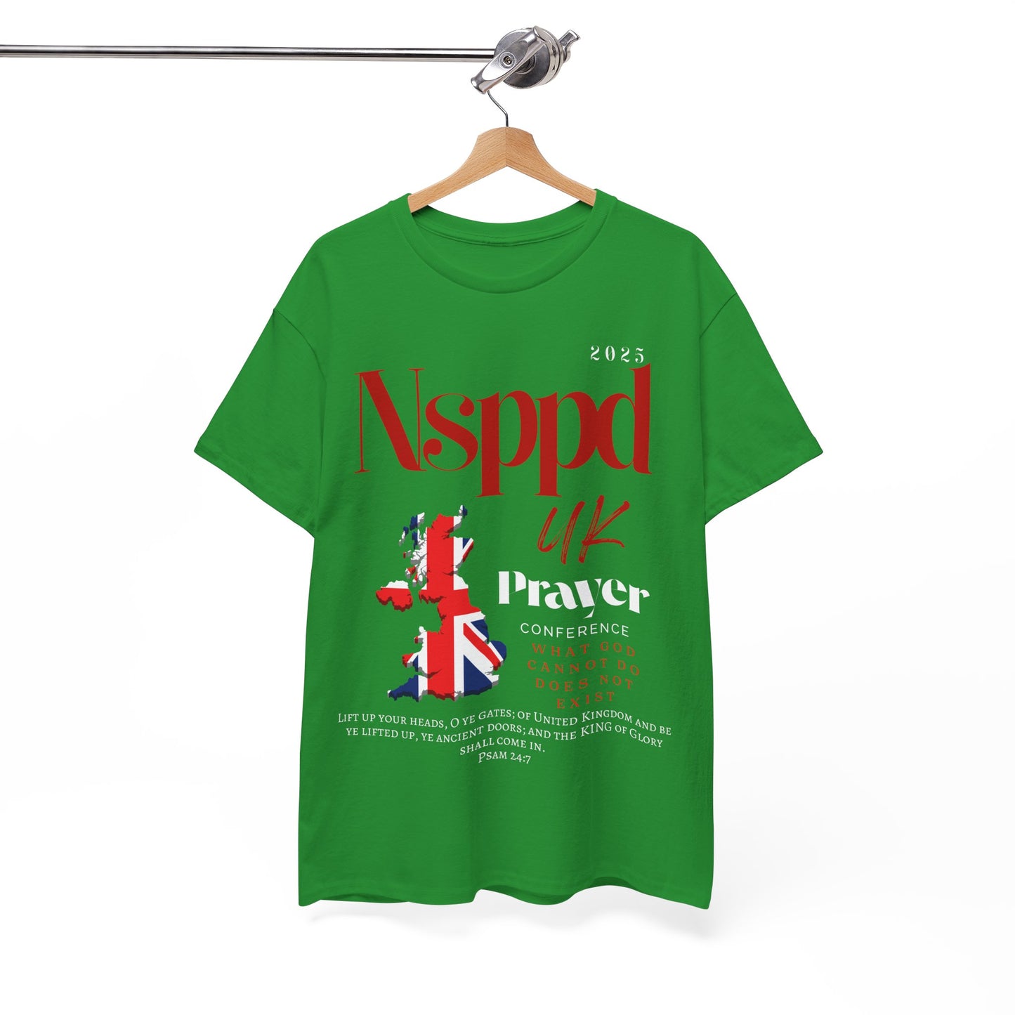 NSPPD UK Prayer Conference Unisex Heavy Cotton Tee