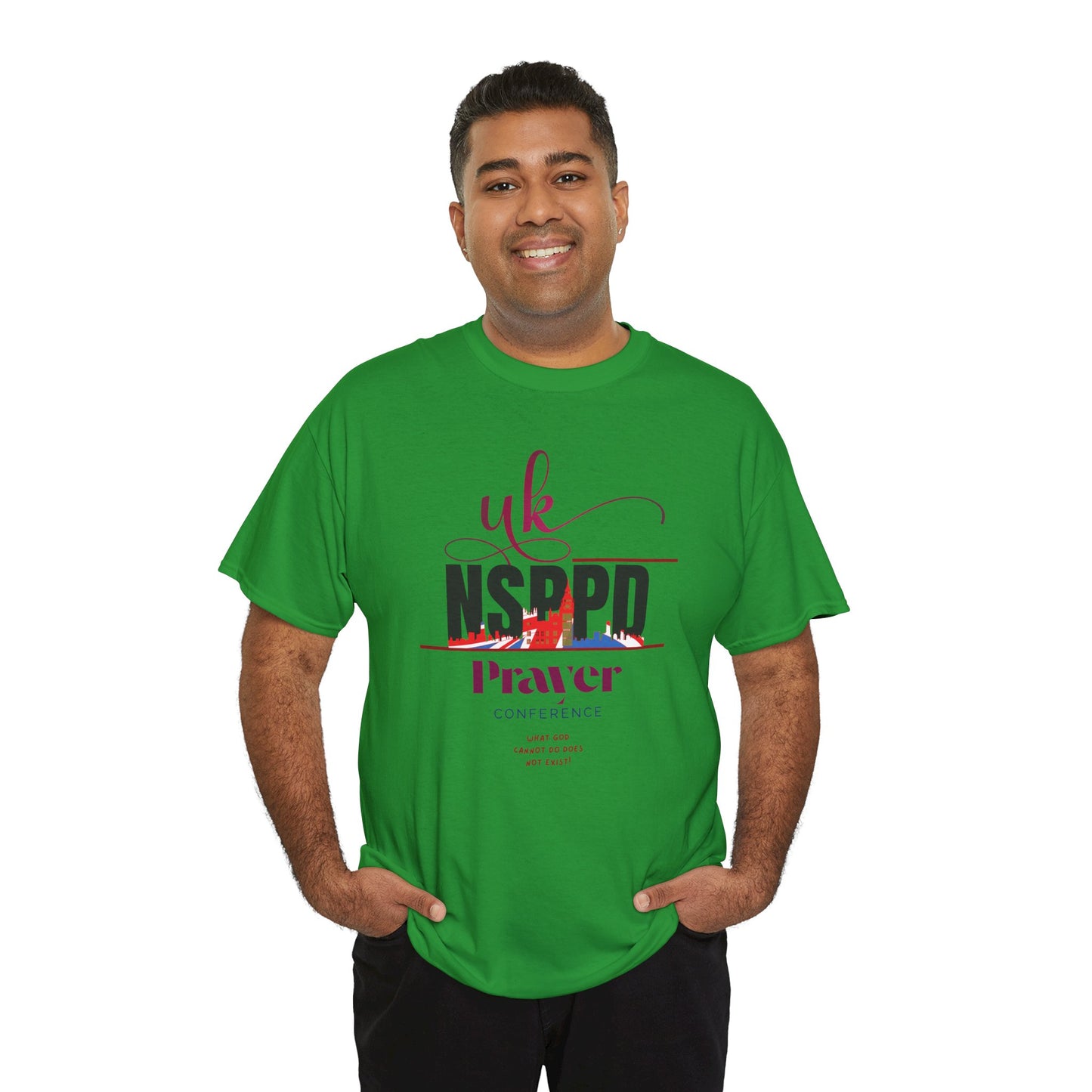 NSPPD UK Prayer Conference Unisex Heavy Cotton Tee,